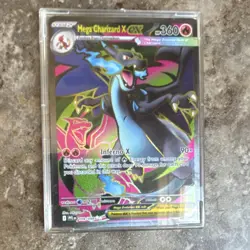 The Pokemon Company Mega Charizard X EX 109/094 Phantasmal Flames Holo 360 HP EN - Image 1