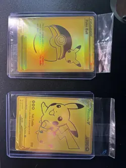 Pikachu V SWSH145 Poke Ball SWSH146 Celebrations 2021 SEALED Promo Pokemon - Image 1