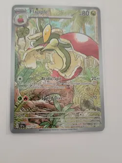 Pokemon Card TCG - Flapple 210/191 Illustration Rare Surging Sparks Near Mint - Image 2
