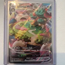 Pokemon TCG Snorlax VMAX 142/202 Sword & Shield Base Set - NM - Image 1