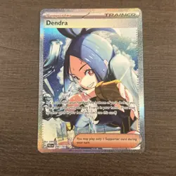 Pokemon Dendra 266/193 Paldea Evolved Special Illustration Rare - Near Mint - Image 1