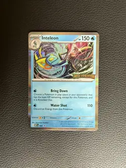 Pokemon - MEP002 - Inteleon - Mega Evolution Promo Stamped - Image 1