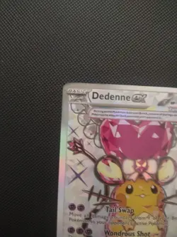 Pokemon Dedenne ex 239/193 PALDEA EVOLVED Full Art Ultra Rare Holo English 2024 - Image 3
