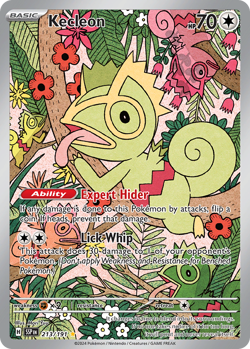 KECLEON 213/191 ILLUSTRATION RARE SURGING SPARKS POKEMON NEAR MINT - Image 1