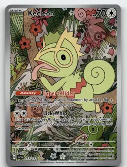 KECLEON 213/191 ILLUSTRATION RARE SURGING SPARKS POKEMON NEAR MINT - Image 2