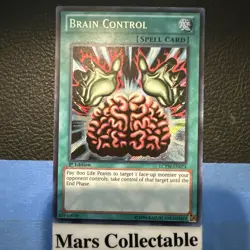 Yugioh Brain Control LCYW-EN074 1st Edition Secret Rare NM - Image 1