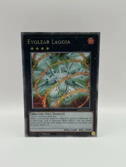 Yugioh - Evolzar Laggia - RA04-EN160 - QCR (Quarter Century Secret Rare) - NM - Image 1