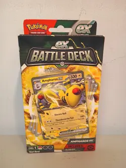 Pokemon TCG Ampharos EX Battle Deck - New - Factory Sealed - 60 Card Deck - Image 1