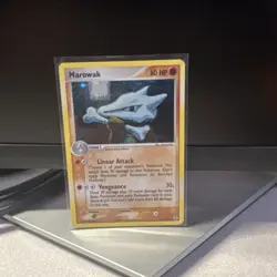Marowak 37/112 Rare Holo Fighting Pokemon Card - Image 1