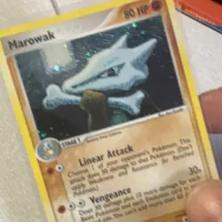Marowak 37/112 Rare Holo Fighting Pokemon Card - Image 3