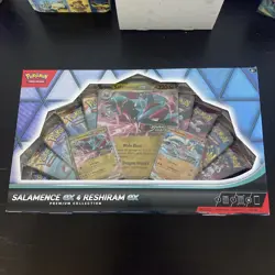 Pokemon Salamence Ex And Reshiram Ex Premium Collection Trading Card Game - Image 1