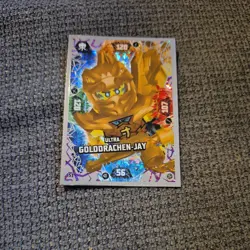 LEGO Ninjago Serie 8 Trading Card Nr. 51 - Ultra Golddrachen-Jay (54) - Image 1