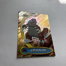 Pokemon Card Groudon No. 33 Topps Advanced Challenge *Foil* 2003 - Image 3