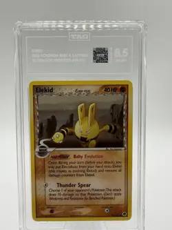 Elekid Delta Species 48/101 EX Dragon Frontiers Pokemon Card TAG 8.5 NM-MT+ - Image 1