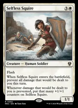 Selfless Squire - MTG Cards Shop - Image 1