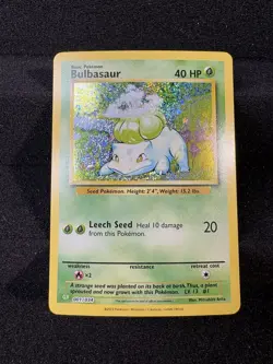 Bulbasaur 001/034 Trading Card Game Classic Holo A2 - Image 1