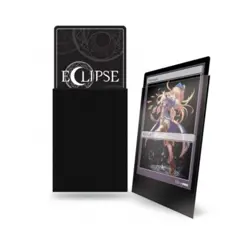 Ultra Pro Small Card Sleeves Eclipse Matte Small Sleeves - Jet Black (60) New - Image 2