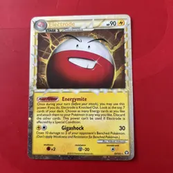 Electrode - 93/102 - Prime Ultra Rare Holo HGSS Triumphant - Pokemon Card - Image 1