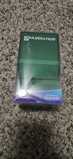 New Dragon Shield Card Sleeves 11 Packs Asorted; Green Boulder'n'Tray Deck BOX - Image 2