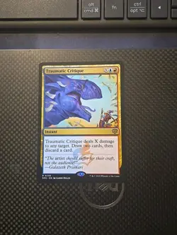 TRAUMATIC CRITIQUE ~ NM ~ MTG Magic - 0239 SOS Secrets of Strixhaven - Image 1