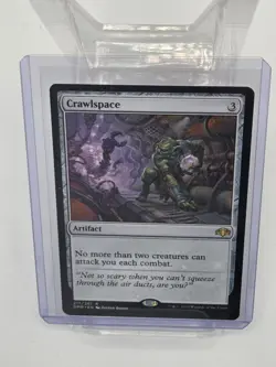 Crawlspace - PACK FRESH MINT - Dominaria Remastered - Regular - MtG WotC Wizards - Image 1