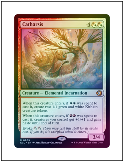1x Catharsis, Foil, Lorwyn Eclipsed, Magic MTG NM - Image 1
