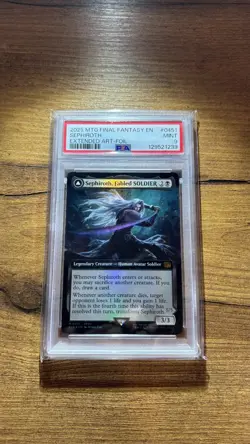 Sephiroth, Fabled Soldier #0451 Extended Art-Foil - PSA 9 - Image 1