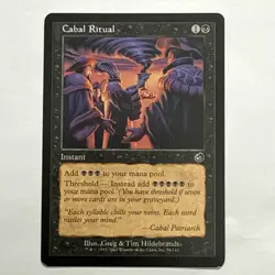 Cabal Ritual - Magic the Gathering MtG -Torment - LP - Image 1