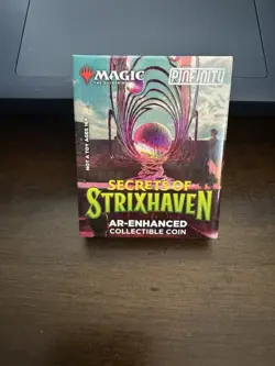 MTG - 1x Secrets of Strixhaven AR-Enhanced Collectible Coin - Sealed - Image 1
