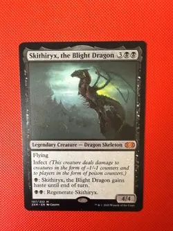 Skithiryx, the Blight Dragon M Double Masters 107 NM - Image 1