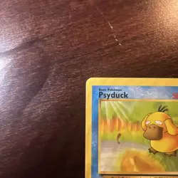 Pokemon TCG Psyduck 1999 Fossil Card 53/62 Common Base Set- Near Mint - Image 2