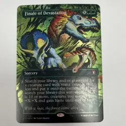 Finale of Devastation Borderless Foil Mythic Commander Masters - Image 1