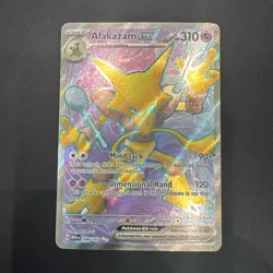 Alakazam ex 188/165 Pokemon Sv: Scarlet & Violet 151 Ultra Rare - Image 1