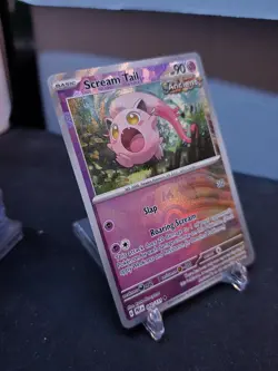 Pokemon Scarlet & Violet Prismatic Evolutions Scream Tail 042/131 Masterball - Image 2