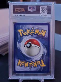 1999 POKEMON FOSSIL 1ST ED #31 ARBOK PSA 8 - Image 2
