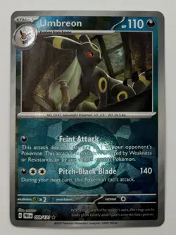 Pokemon Umbreon Pokeball Reverse Holo Prismatic Evolutions 59/131 - Image 1