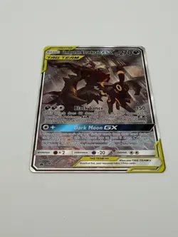 Pokemon SM Black Star Promo Umbreon & Darkrai GX #SM241 Tag Team Holo Near Mint - Image 2
