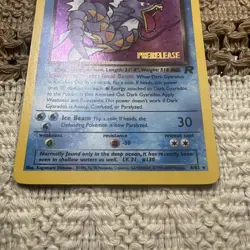 Dark Gyarados 8/82 Pokemon Team Rocket Holo Rare Prerelease (10) Total - Image 3