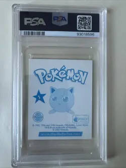 Merlin Pokemon 2000 Series 2 Ash & Friends Prism #2 PSA 9 Cracked Ice Top Pop 2 - Image 3