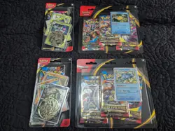 Pokemon TCG Mega Evolution 3 Pack Blister x2 & 1 Pack Blister x2 - Image 1