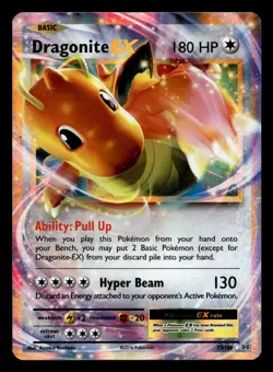 Dragonite EX 72/108 Rare EX Evolutions Pokemon - Image 1