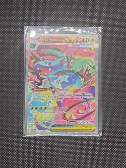 Pokemon Mega Venusaur ex 177/132 Mega Evolution Special Illustration Rare - Image 1