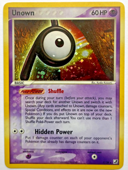 Unown (P) P/28 Holo Pokemon Rare Unseen Forces NM - Image 1
