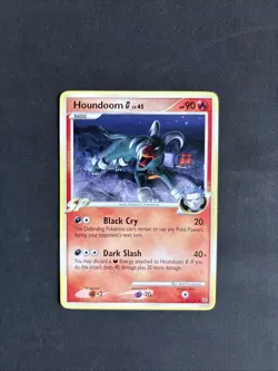 Pokemon TCG Houndoom G Platinum 50/127 Regular Non Holo Uncommon Nintendo 2009 - Image 1