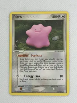 Pokemon Ditto 35/113 EX Delta Species Regular Uncommon 2005 Card - Image 1