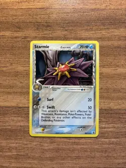 Starmie 30/113 EX Delta Species Pokemon Card Non Holo LP - Image 1