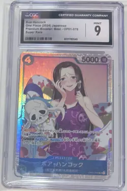 2024 One Piece Boa Hancock OP01-078 Premium Booster The Best CGC 9.5, Japanese - Image 1