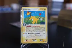 Pokemon Card Ampharos 1/115 Unseen Forces Reverse Holo Stamped Excellent - LP - Image 1