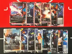 Gundam Card Game Japanese Starters SINGLES Set ST01 02 03 04 (every C & LR card) - Image 3