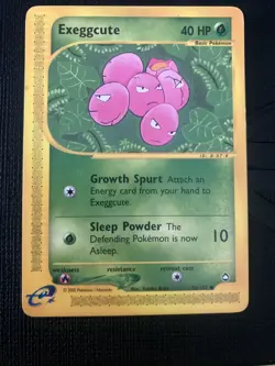 5 x Vintage Nintendo Pokemon Aquapolis Card Lot Grimer Pupitar Ereader - Image 4